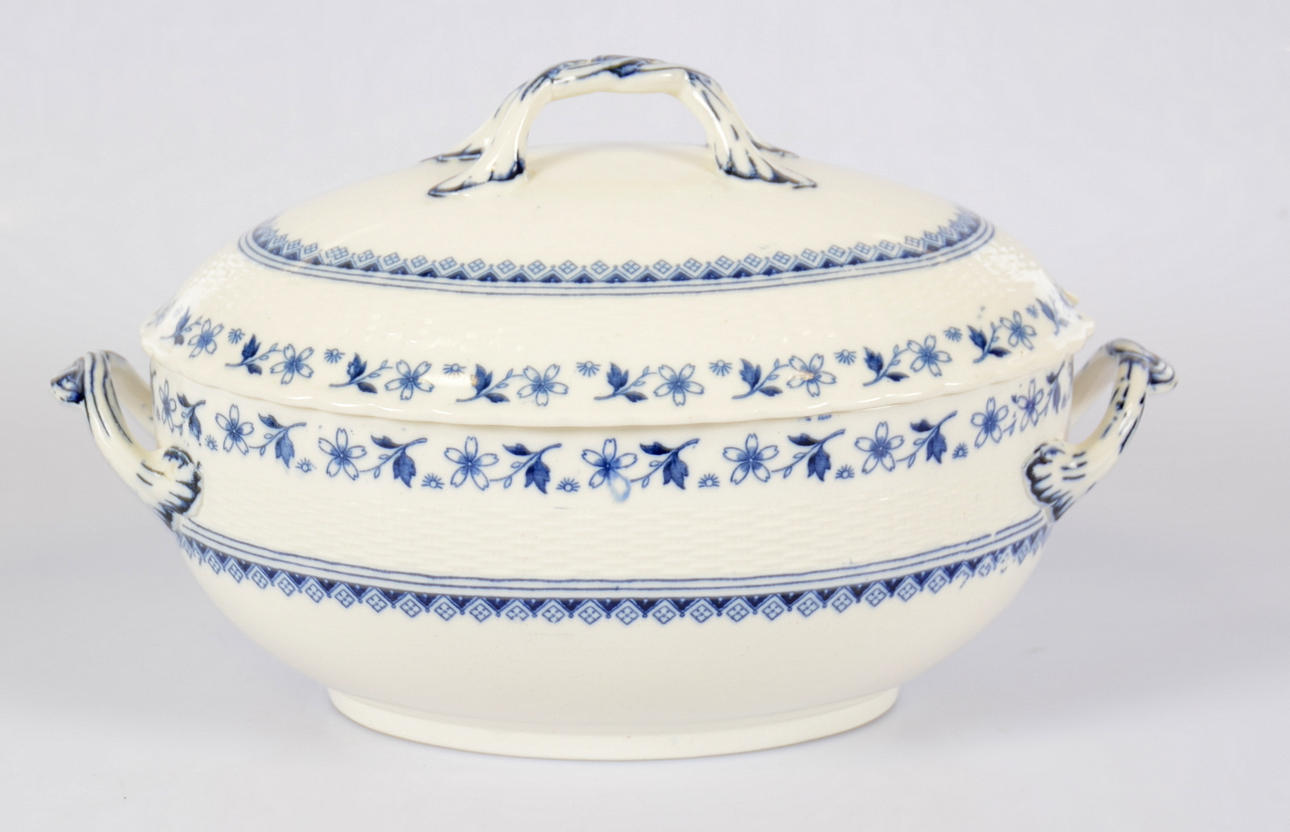 TERRIN, flintgods, Minton, England, 1800-talets andra hälft.