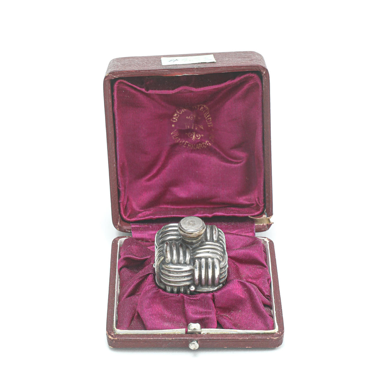 A bottle, silver, Oscar Dietrich, Austria.