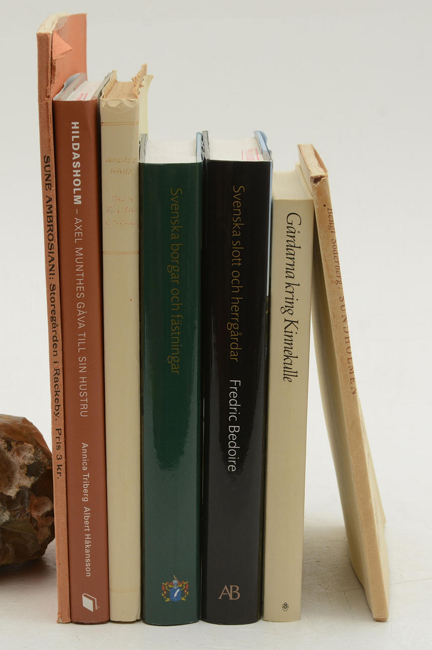 Svenska slott och borgar, 7 vol.