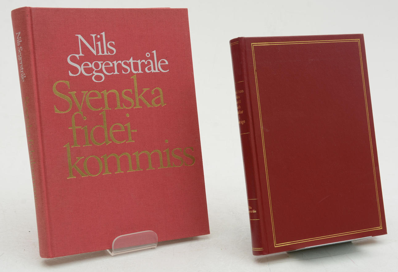 Nils Segerstråle, Slott och gårdar, 2 vol.
