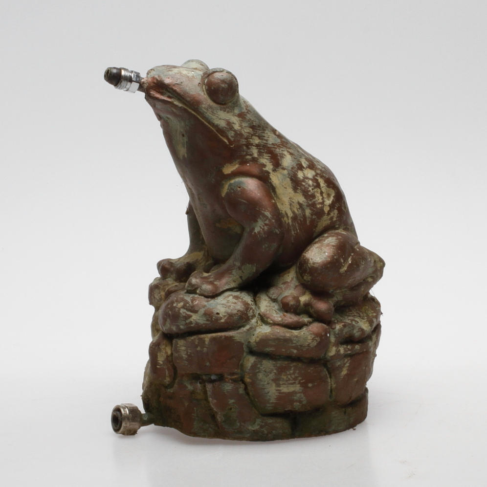 TRÄDGÅRDSFONTÄN, cement, Gino Manca, signerad.