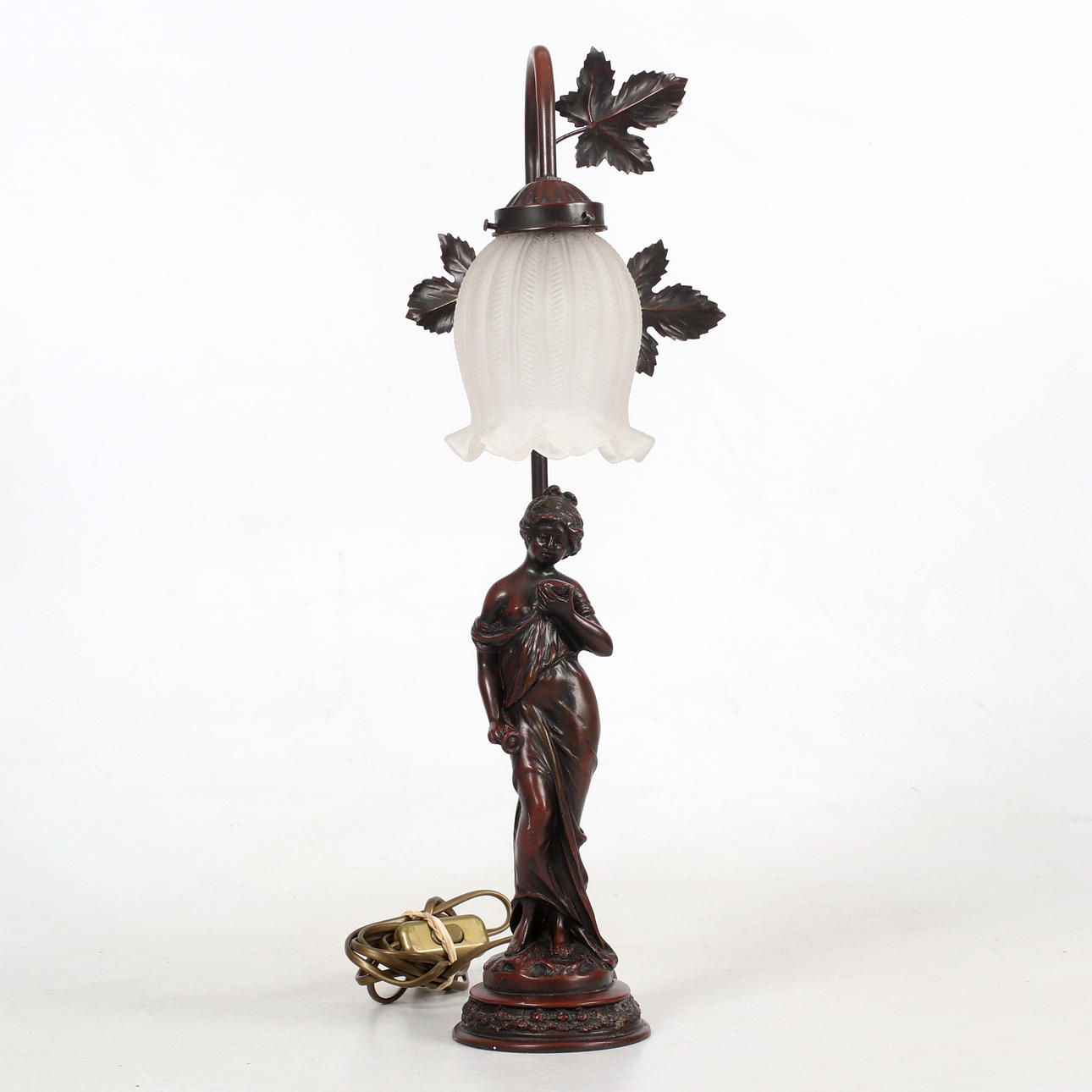 TABLE LAMP, Art Nouveau style. 20th century.