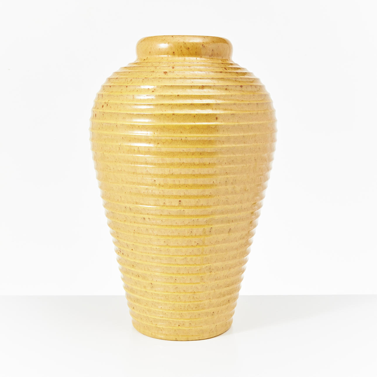 A mid 20th century earthenware floor vase, Nittsjö.