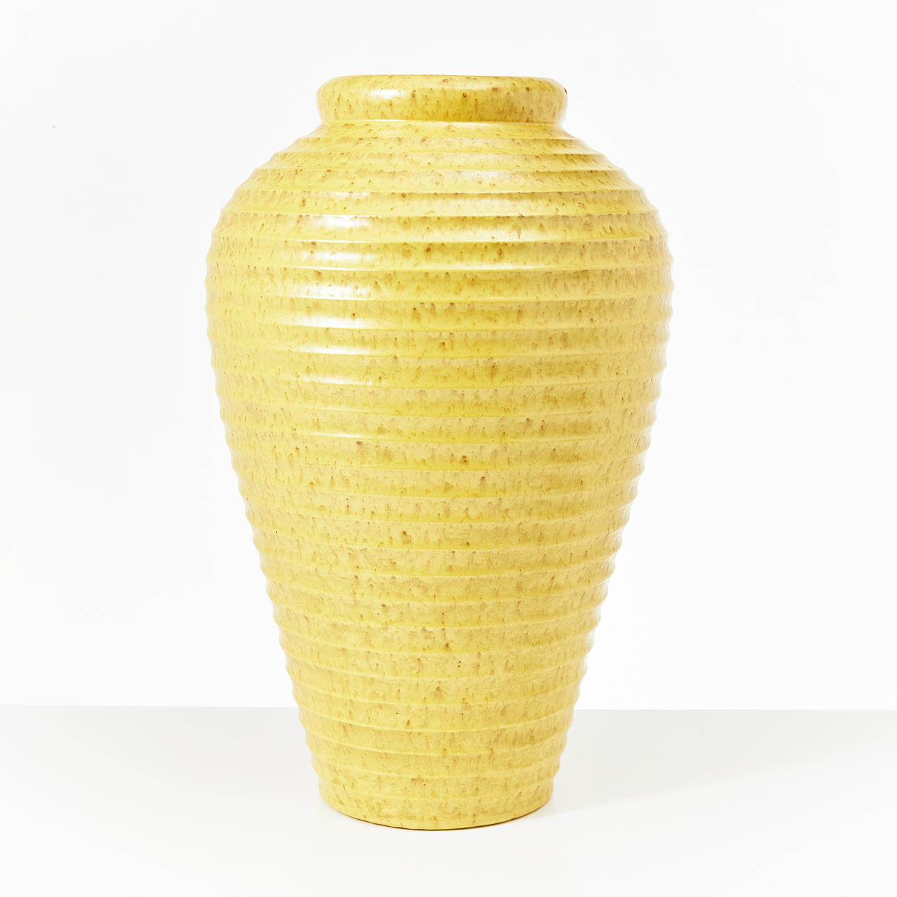 A mid 20th century earthenware floor vase, Nittsjö.