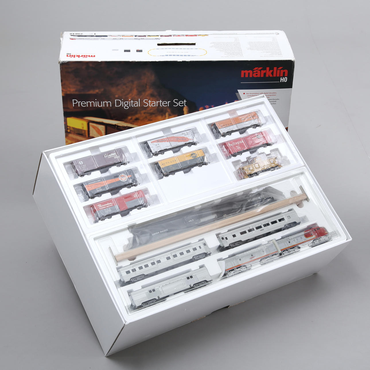MÄRKLIN 29848. Premium Digital Starter set i originalförpackning.