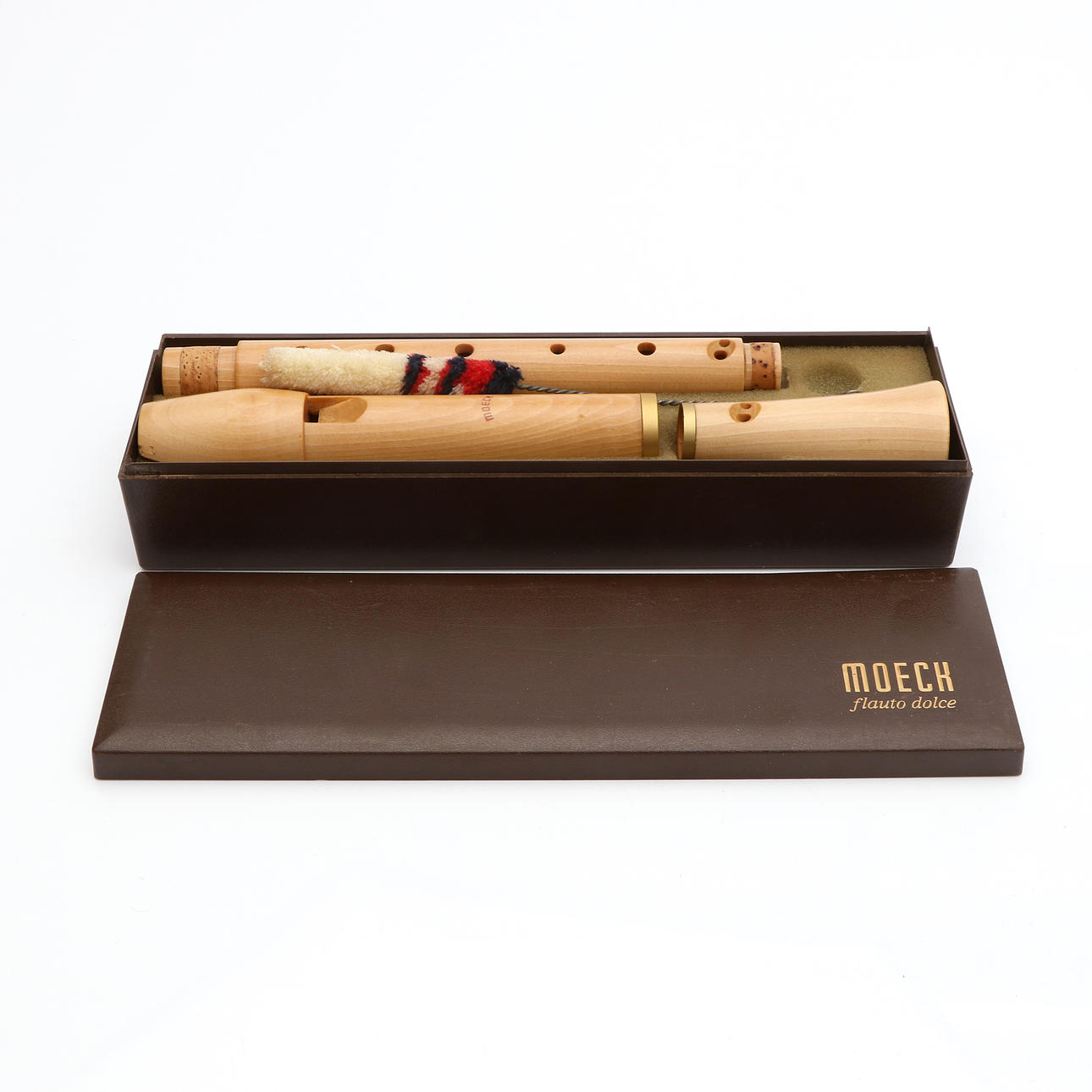 MOECK, FLUTE, ALT. Tuju 236 Baroque, maple. In original box.