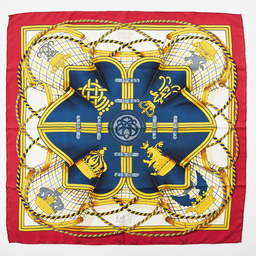 HERMÈS, huivi, ”Grand Tenue”.