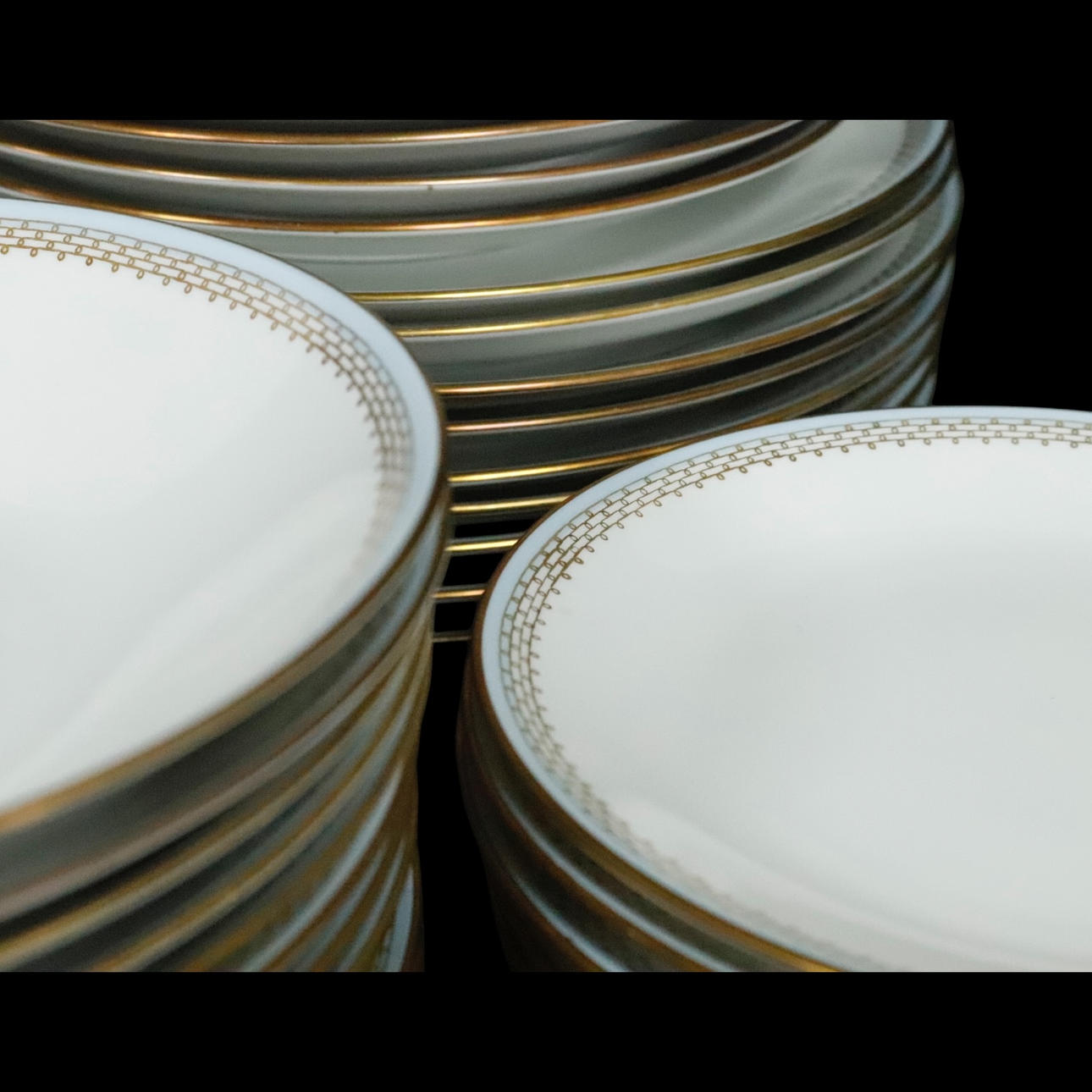 MATSERVIS, 47 delar, porslin, "Caprice", Rörstrand.