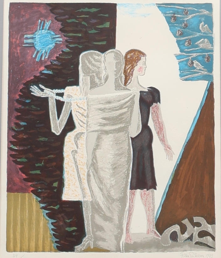 FOLKE ERIKSSON. litografi, signerad.