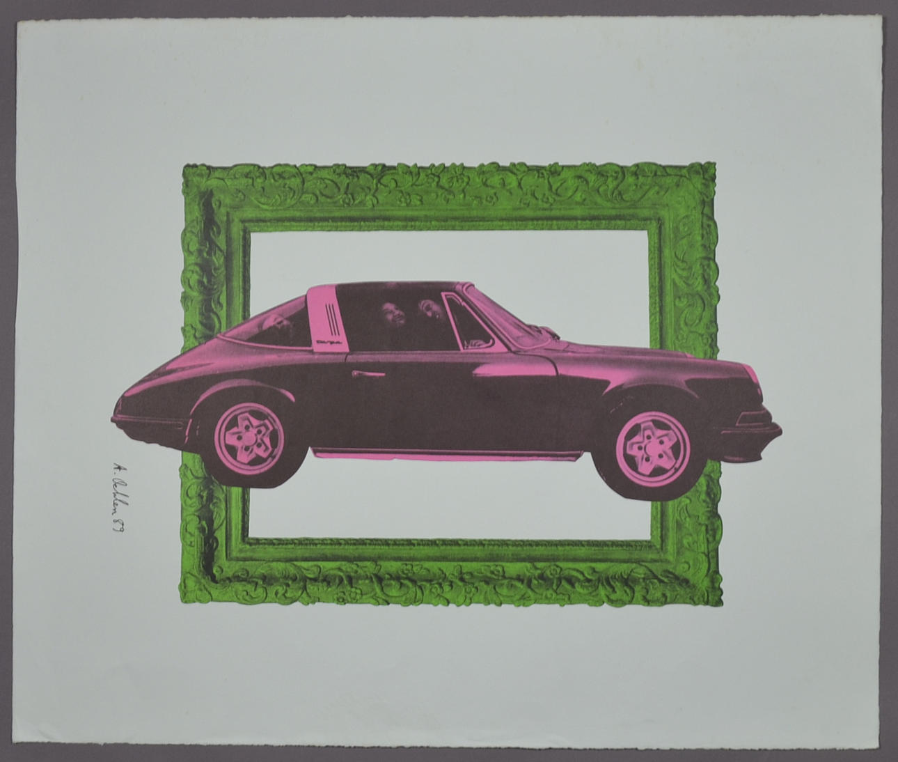 ALBERT OEHLEN. PORSCHE TARGA.