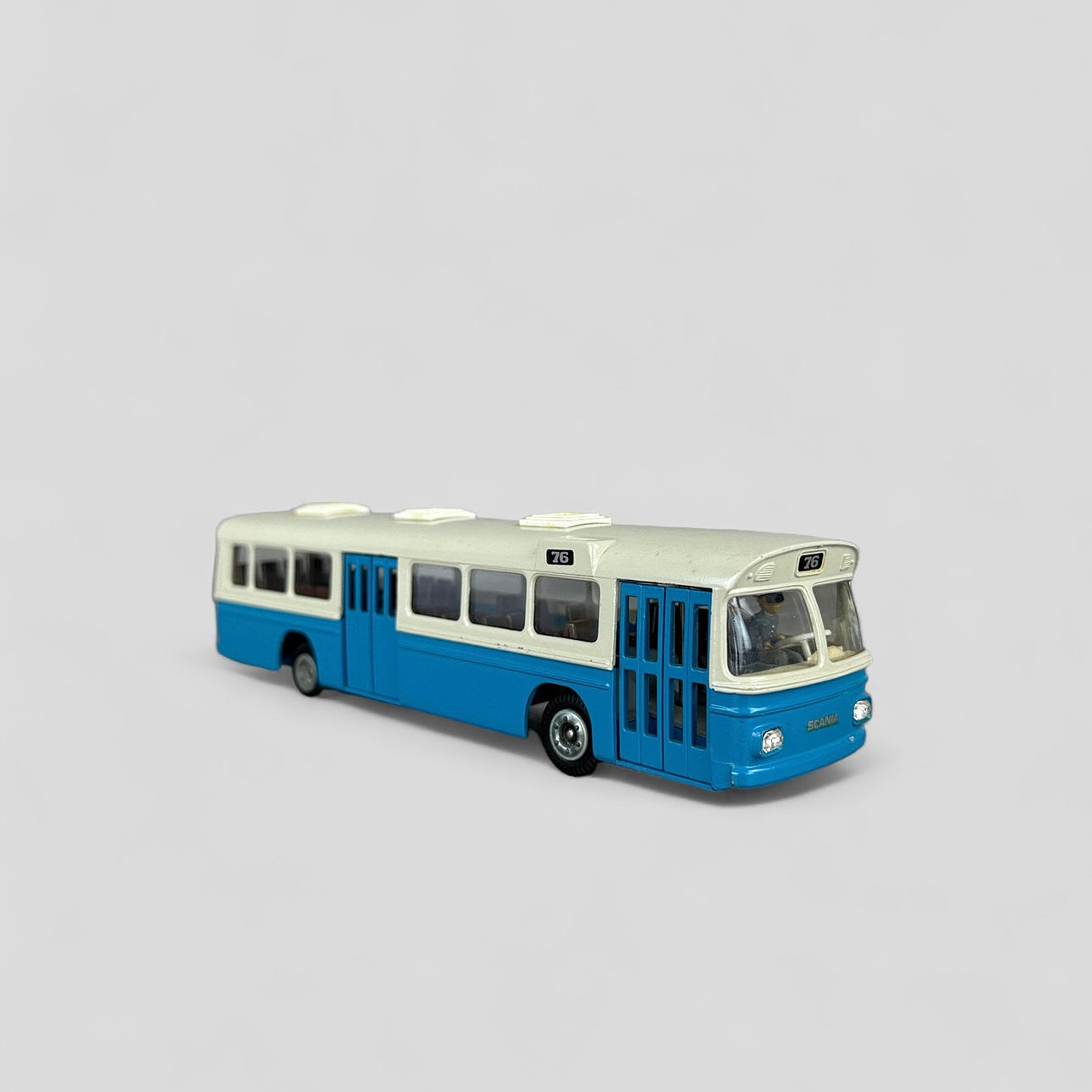 ミニカー TEKNO SCANIA CR-76 BUS Vintage 1960s Tekno Denmark Holland 851 Scania CR-76 City