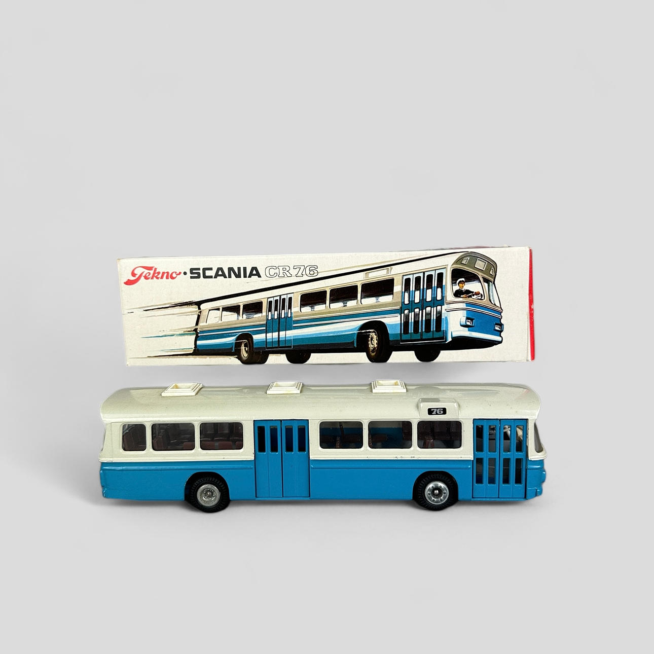 ミニカー TEKNO SCANIA CR-76 BUS Tekno Scania CR-76 Bus. MISSING A WHEEL | eBay