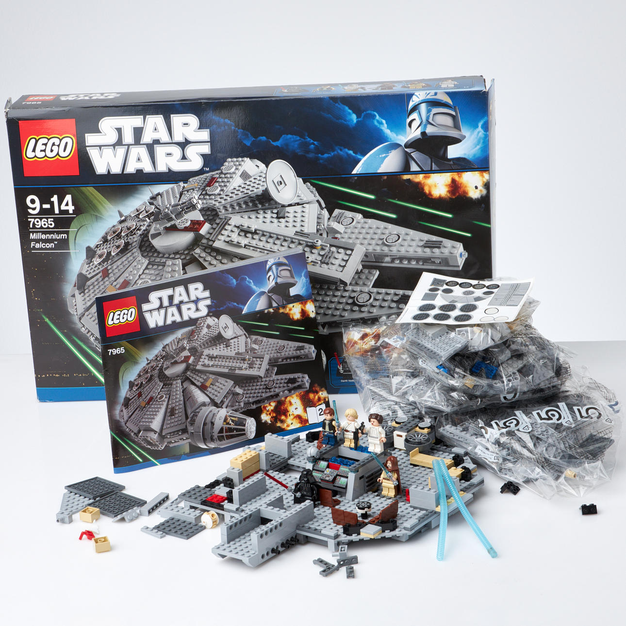 LEGO, Star Wars Millenium Falcon 7965, con caja original.