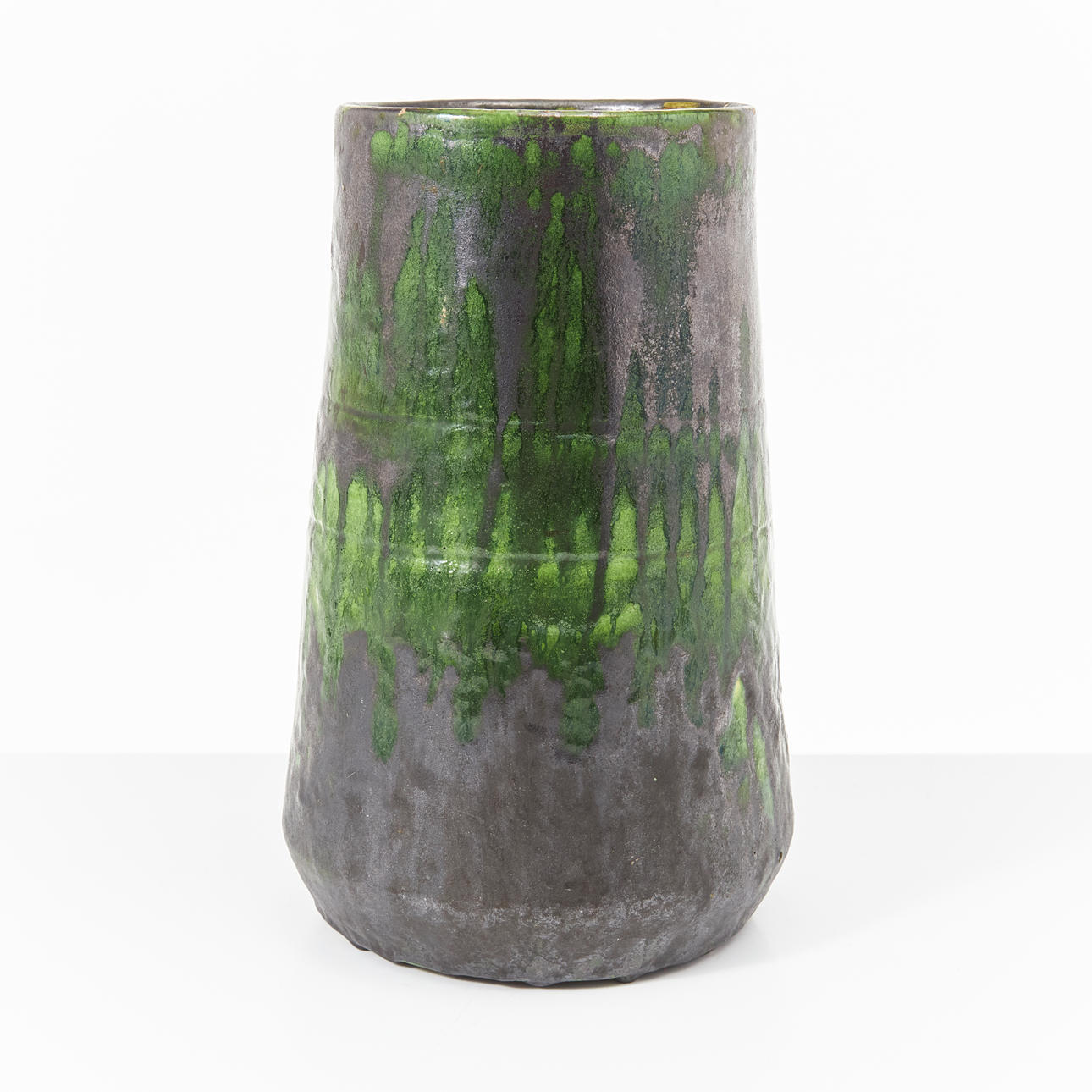 AUGUST LILJEQUIST. Vase, earthenware, signed and dated 1911, own workshop in Svedala.