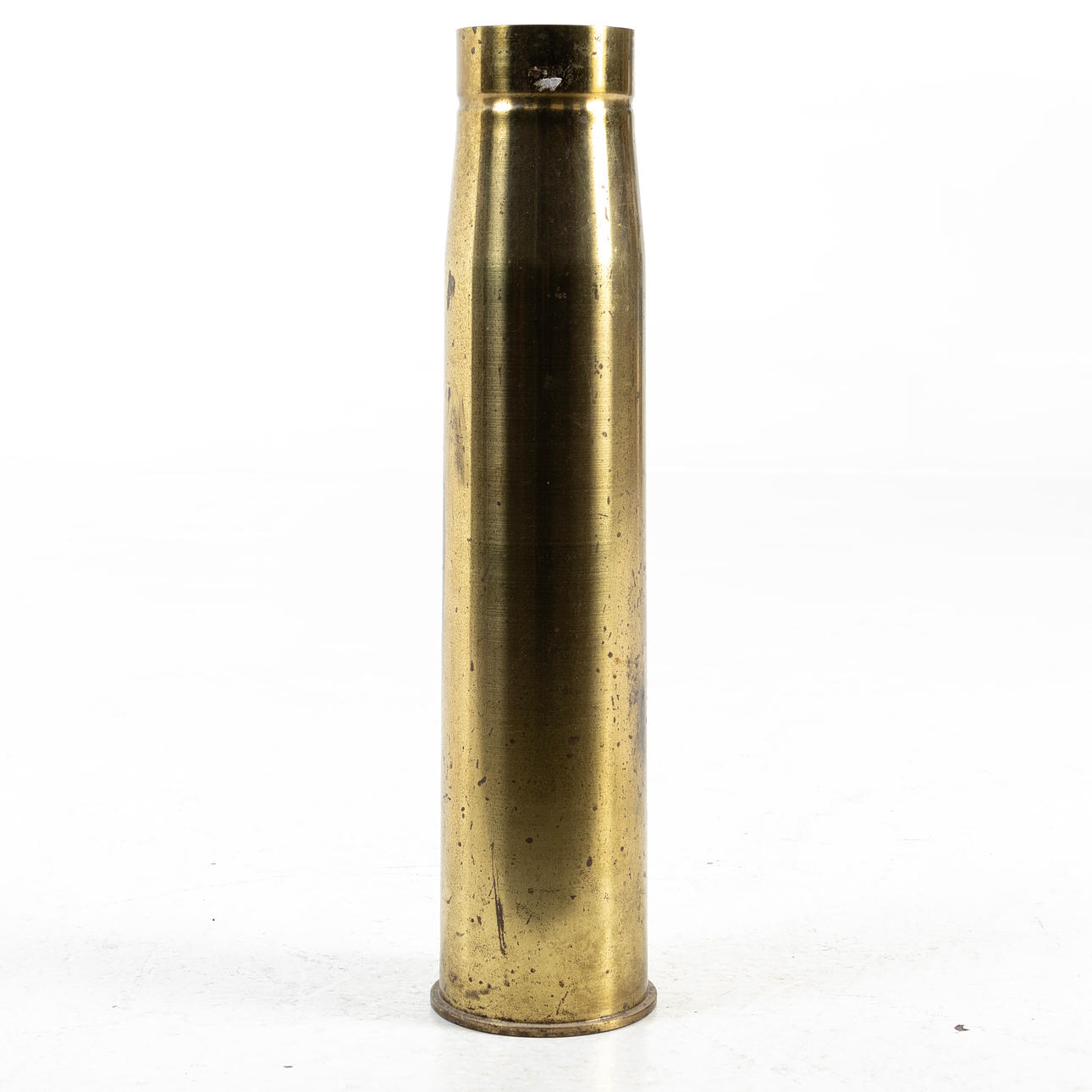 SCHIRMSTÄNDER, Messing, Form des Patronengehäuses.