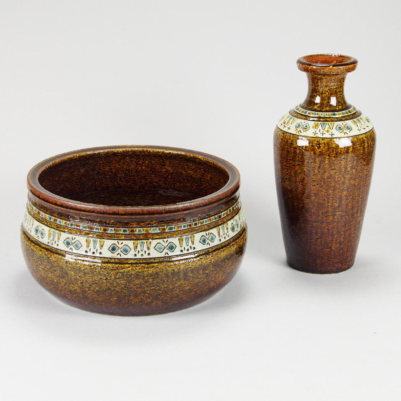 SKÅL SAMT VAS, keramik, Yngve Blixt, Höganäs.