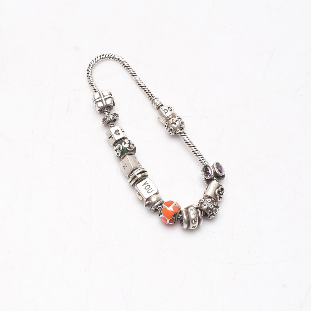 ARMBAND, silver, Pandora.