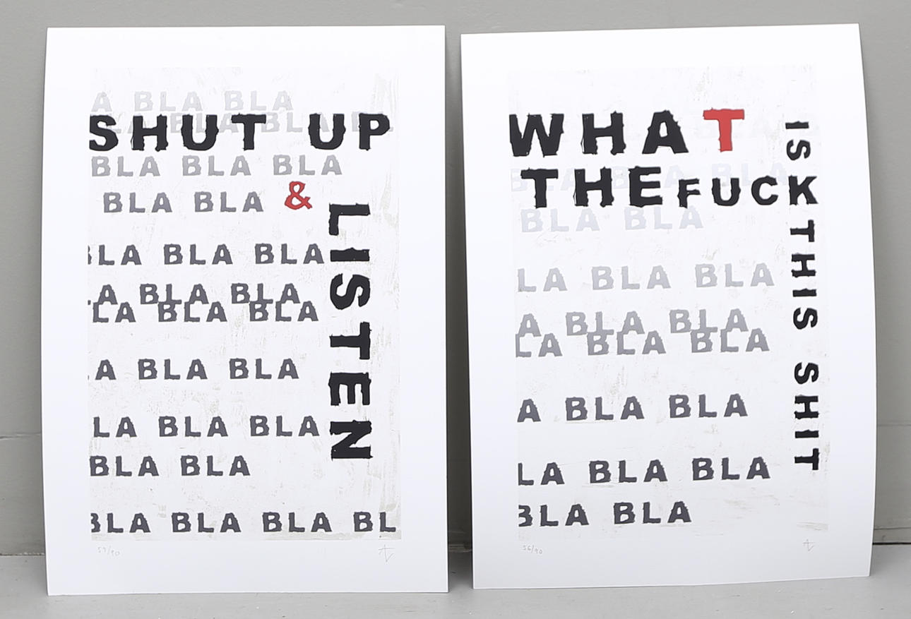 ANDREAS LUNDBERG. färglitografier, 2 st, signerade och numrerade, 59/90 samt 56/90.