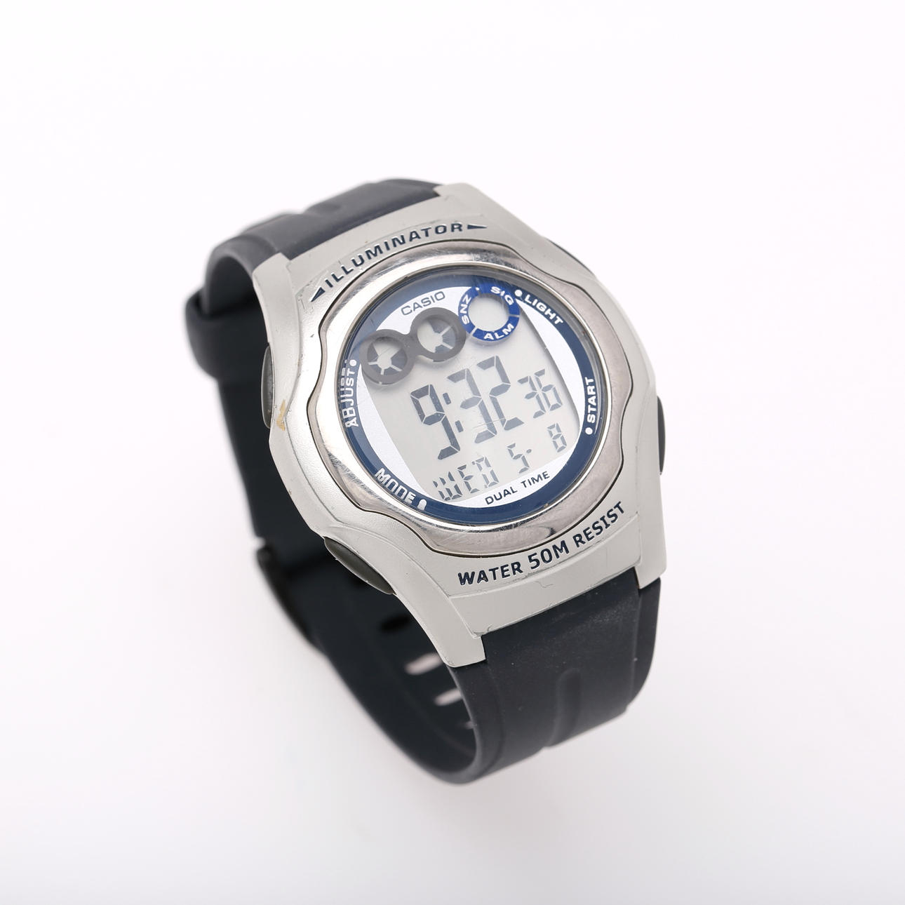 CASIO W-E11, reloj de pulsera, digital.