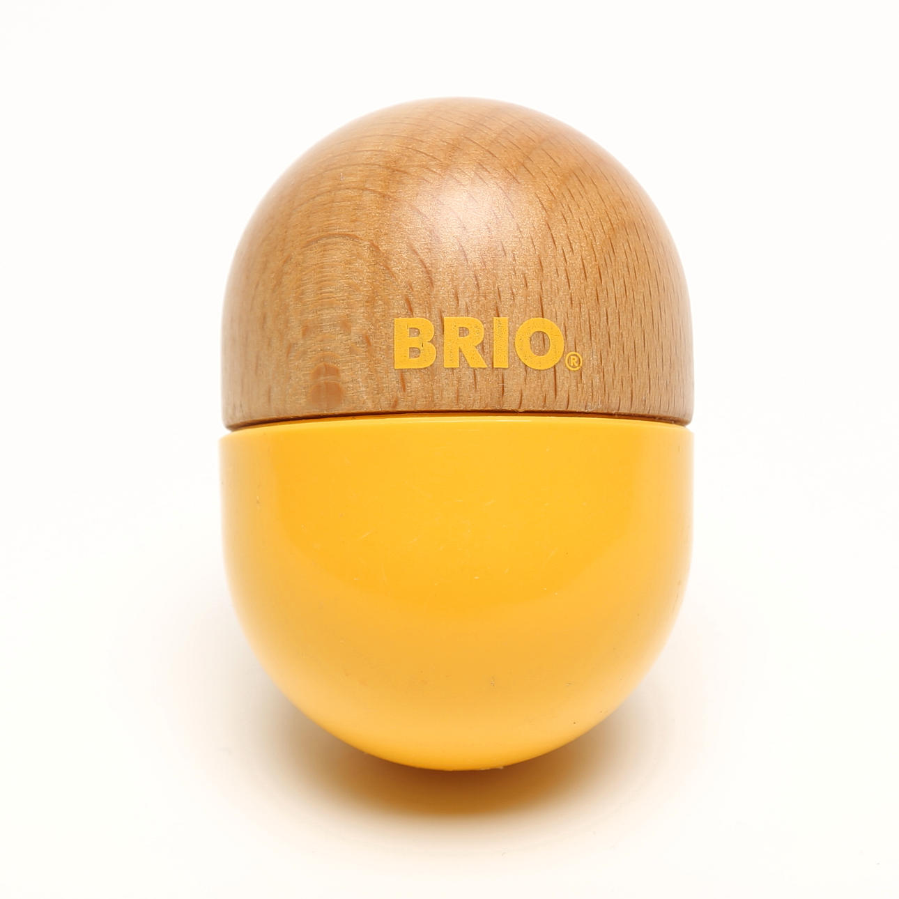 A WOODEN RATTLE, Brio.