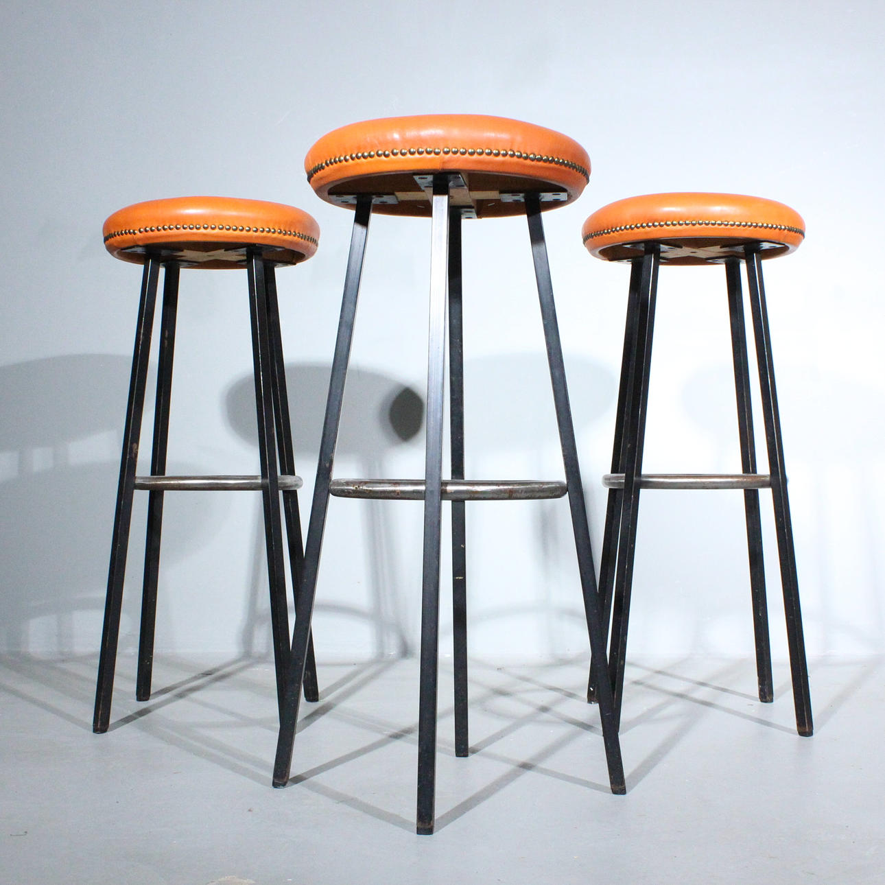 1950s bar stool set.