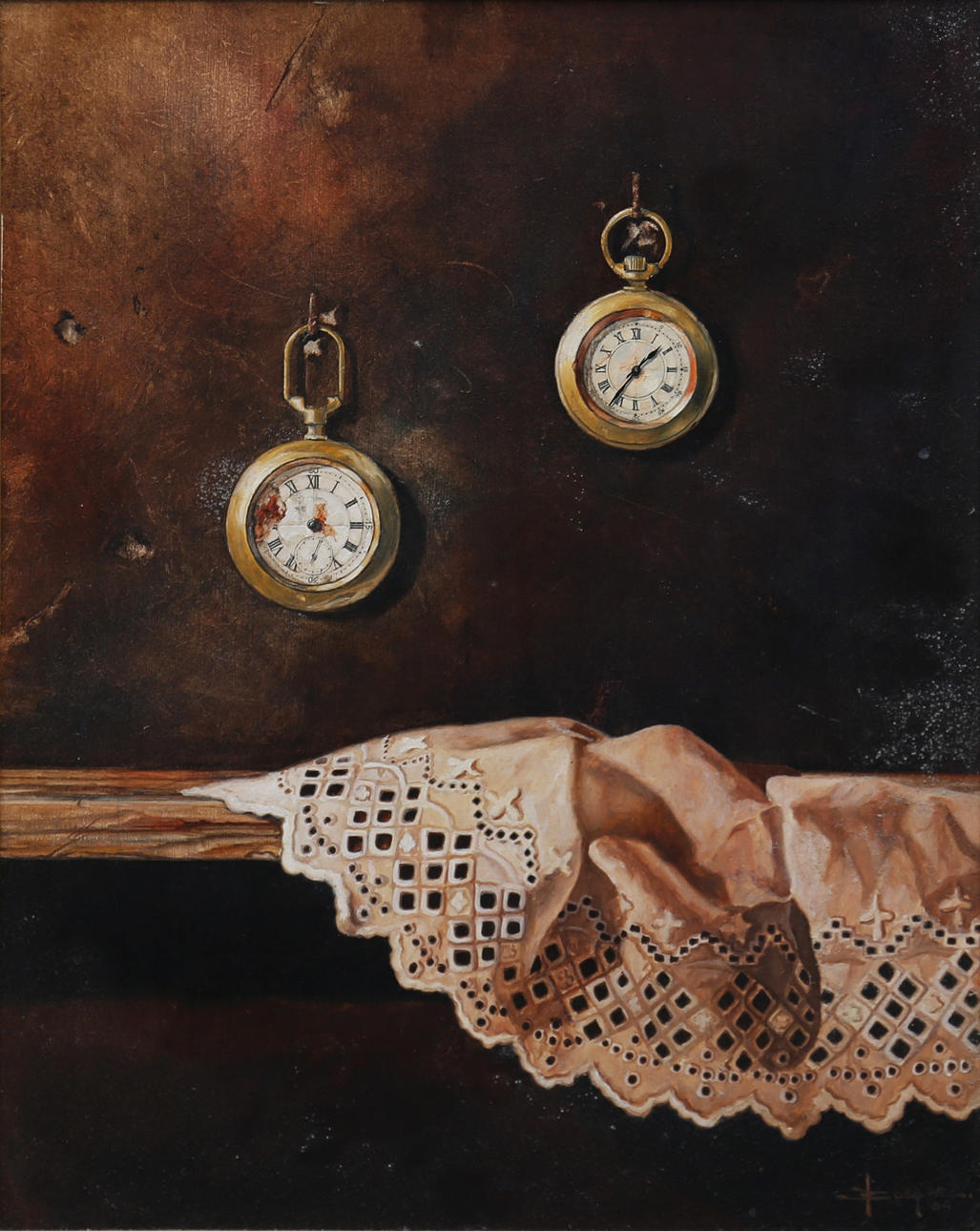 SERGIO BOSQUE GARCÍA. Asetelma taskukelloilla.