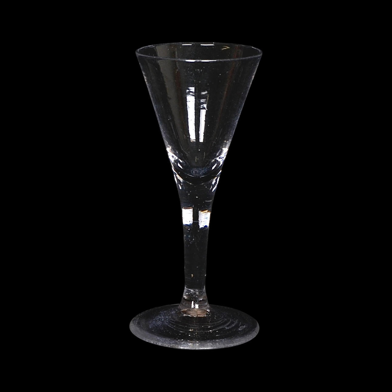BRÄNNVINSGLAS, 1800-tal.