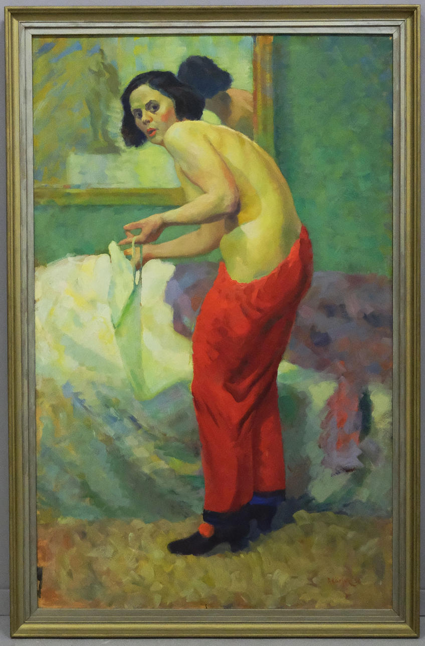 FRITZ KÄRFVE. ELLE SE DÉSHABILLER.