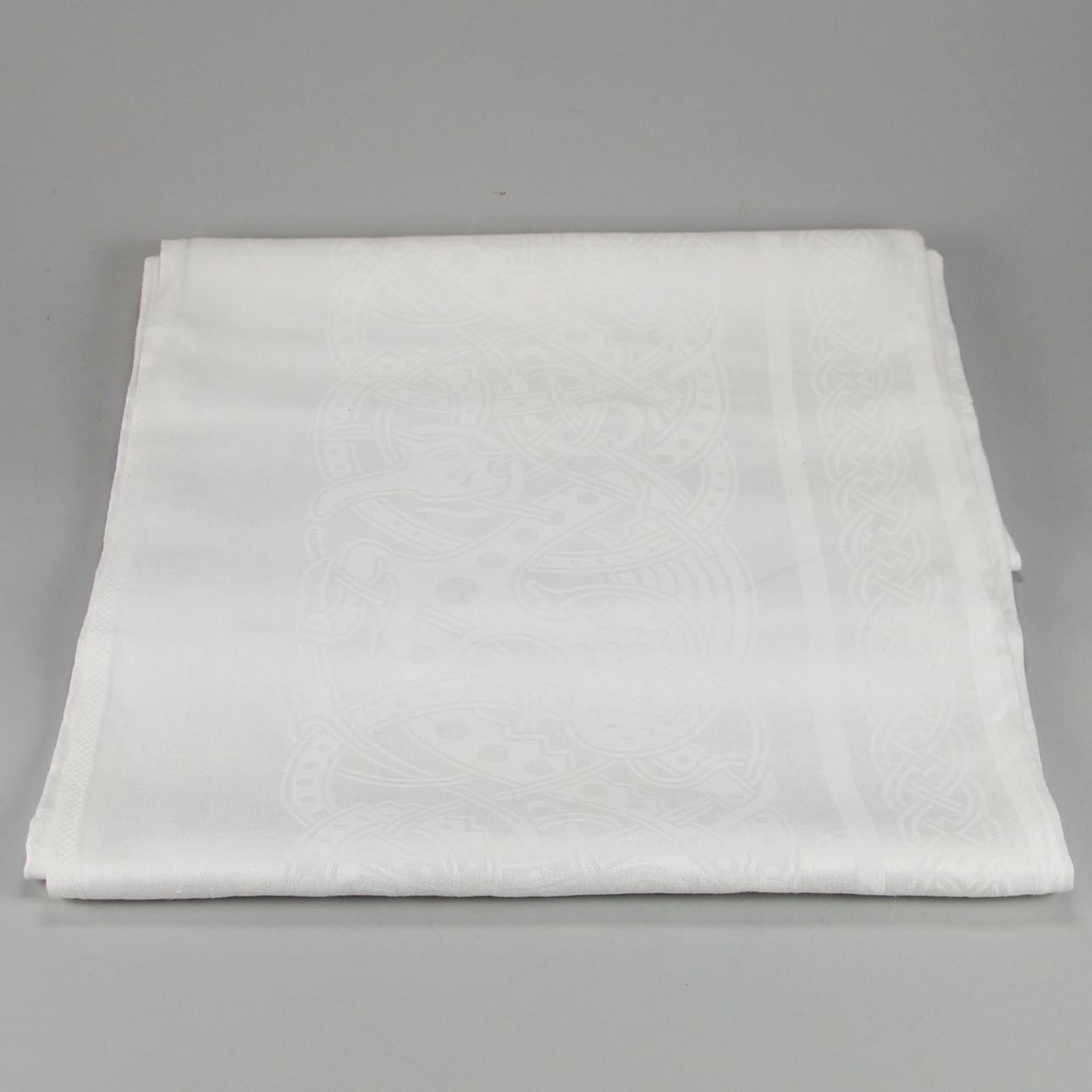 LINNEDUK, drakmönstrad.