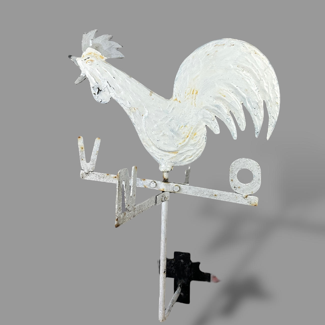 VINDFLÖJEL, tupp, metall/smide, 1900-tal.