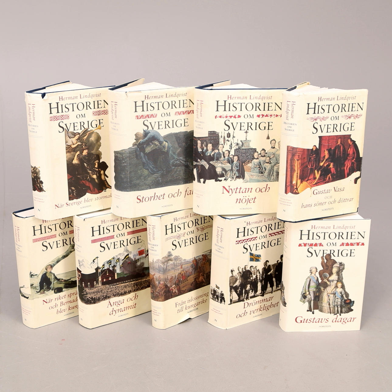 HISTORIEN OM SVERIGE, Herman Lindqvist, 9 band.