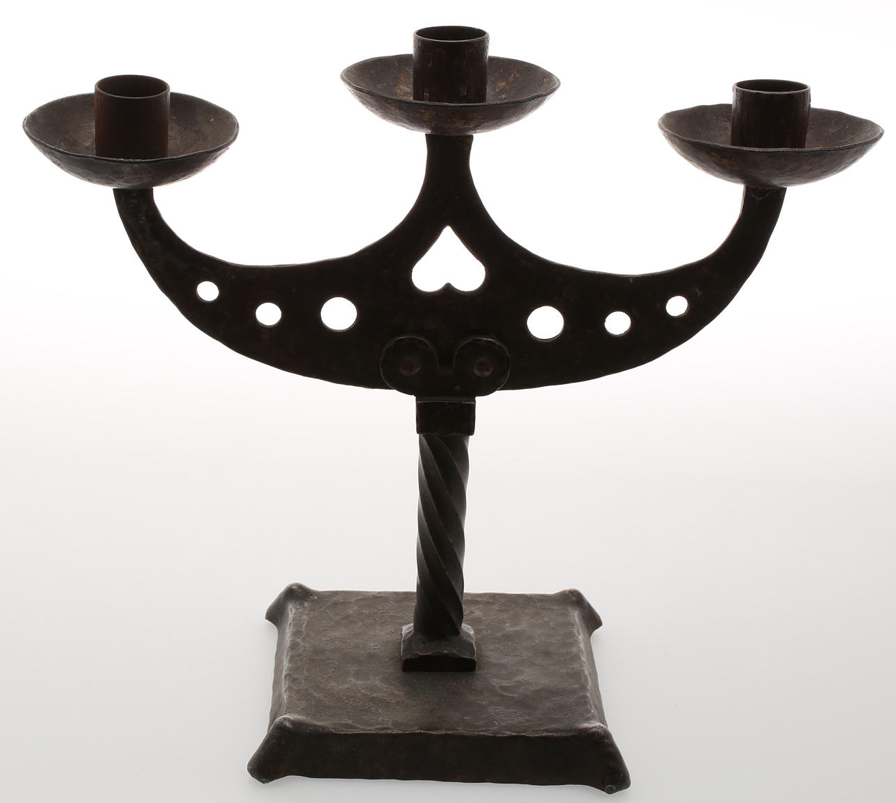 SMIDESLJUSSTAKE, 3-armad, tidigt 1900-tal.