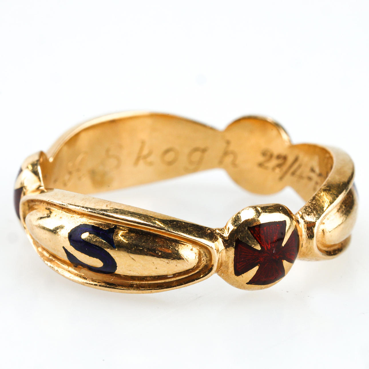 FRIMURARRING, 18K guld.