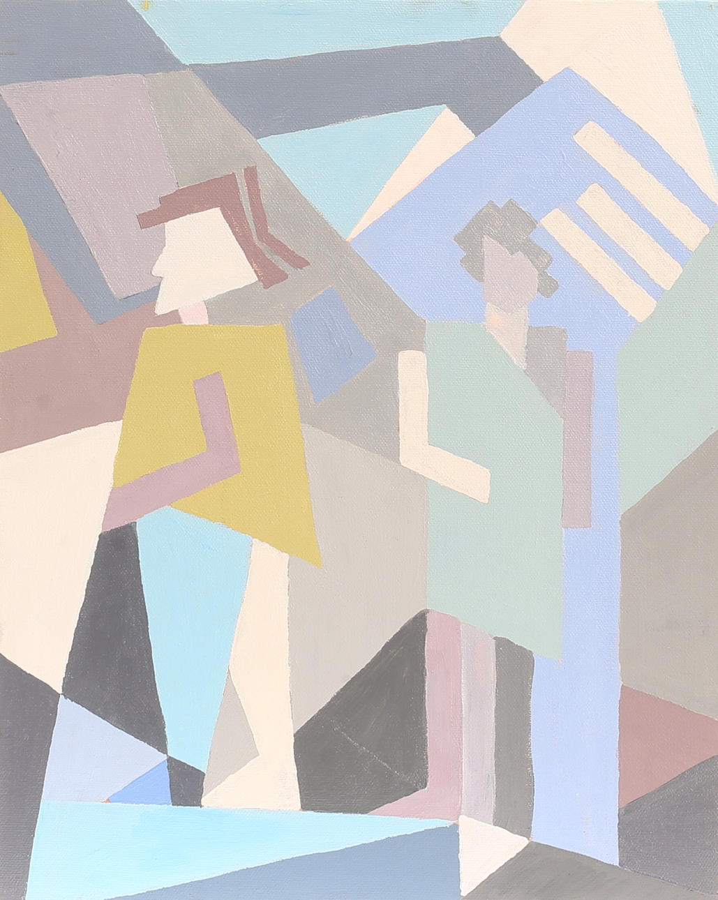 OKÄND KONSTNÄR, olja på duk.