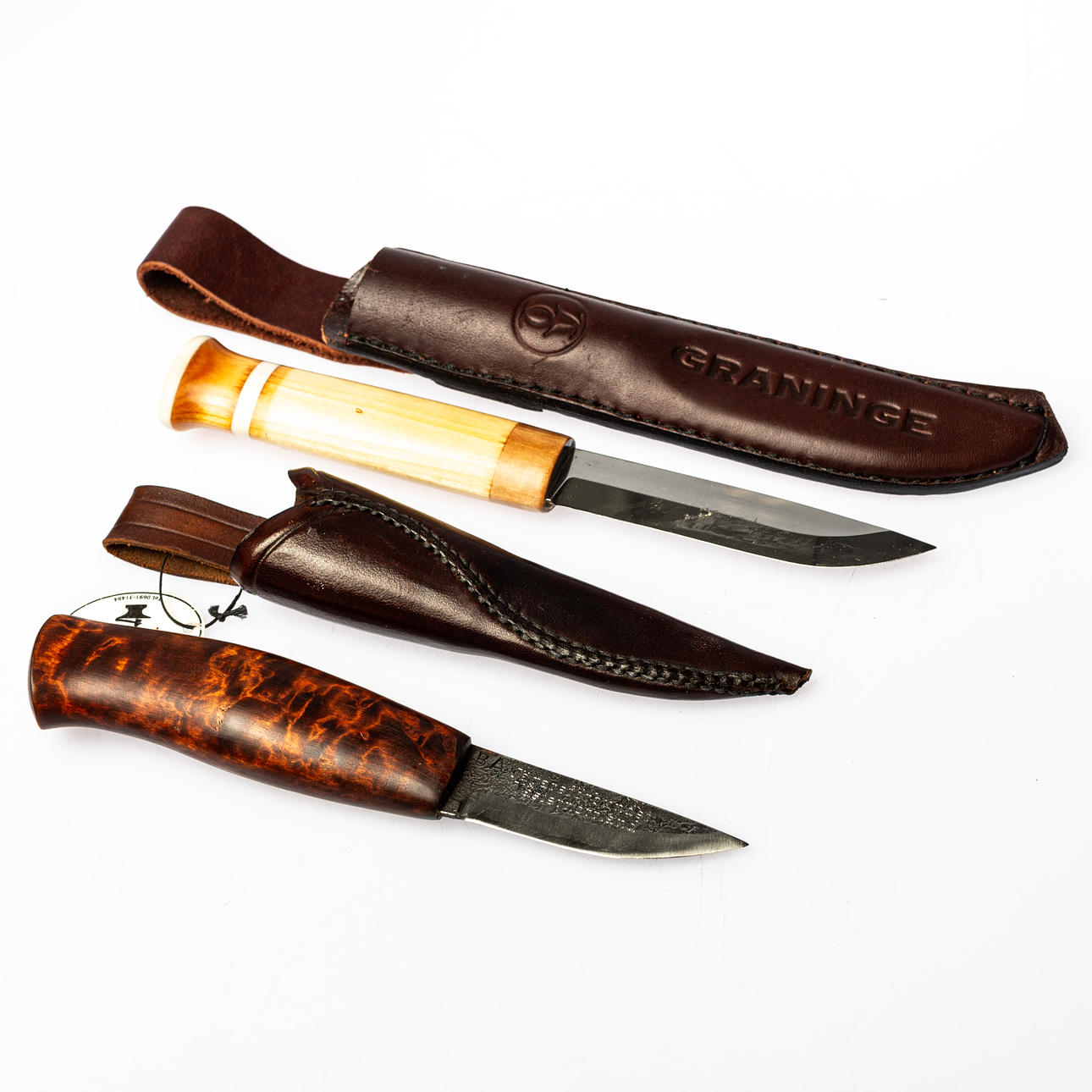 KNIVE, 2stk bl.a Graninge.