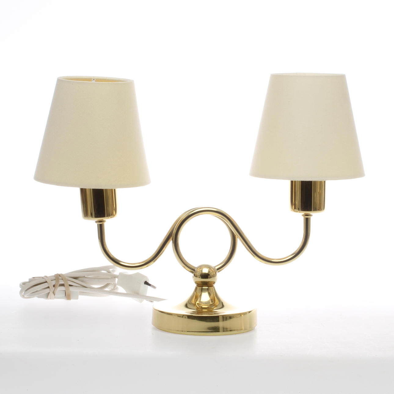 BORDSLAMPA, mässing, "Smycket" nr 2483/1, Josef Frank, Svenskt Tenn.