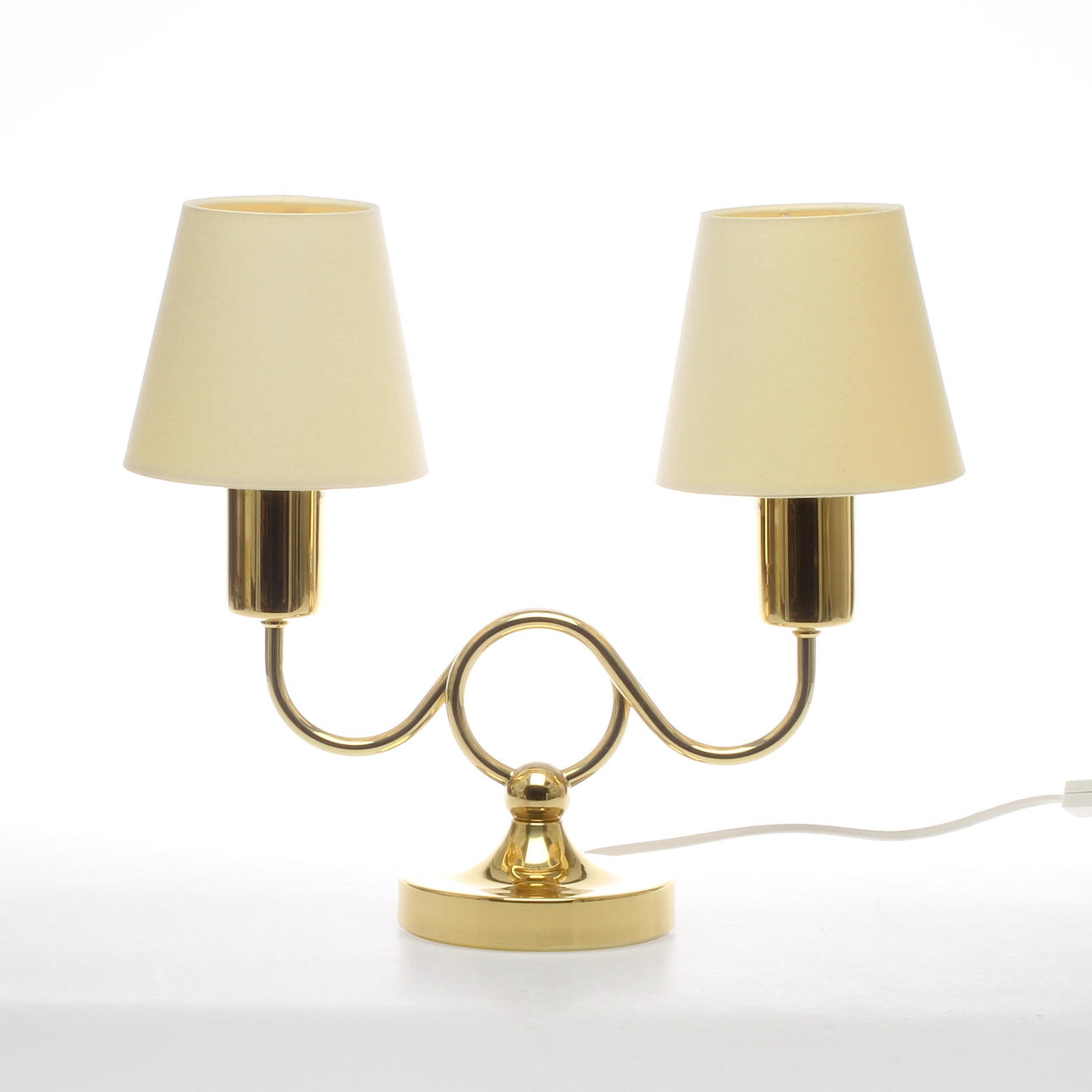 BORDSLAMPA, mässing, "Smycket" nr 2483/1, Josef Frank, Svenskt Tenn.