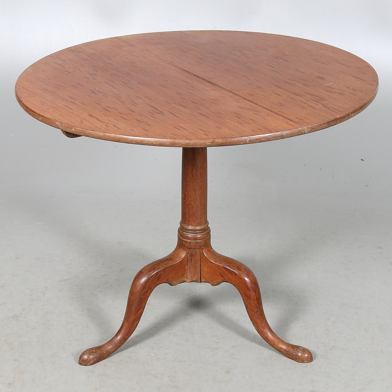 FOLDING TABLE, 19th century.