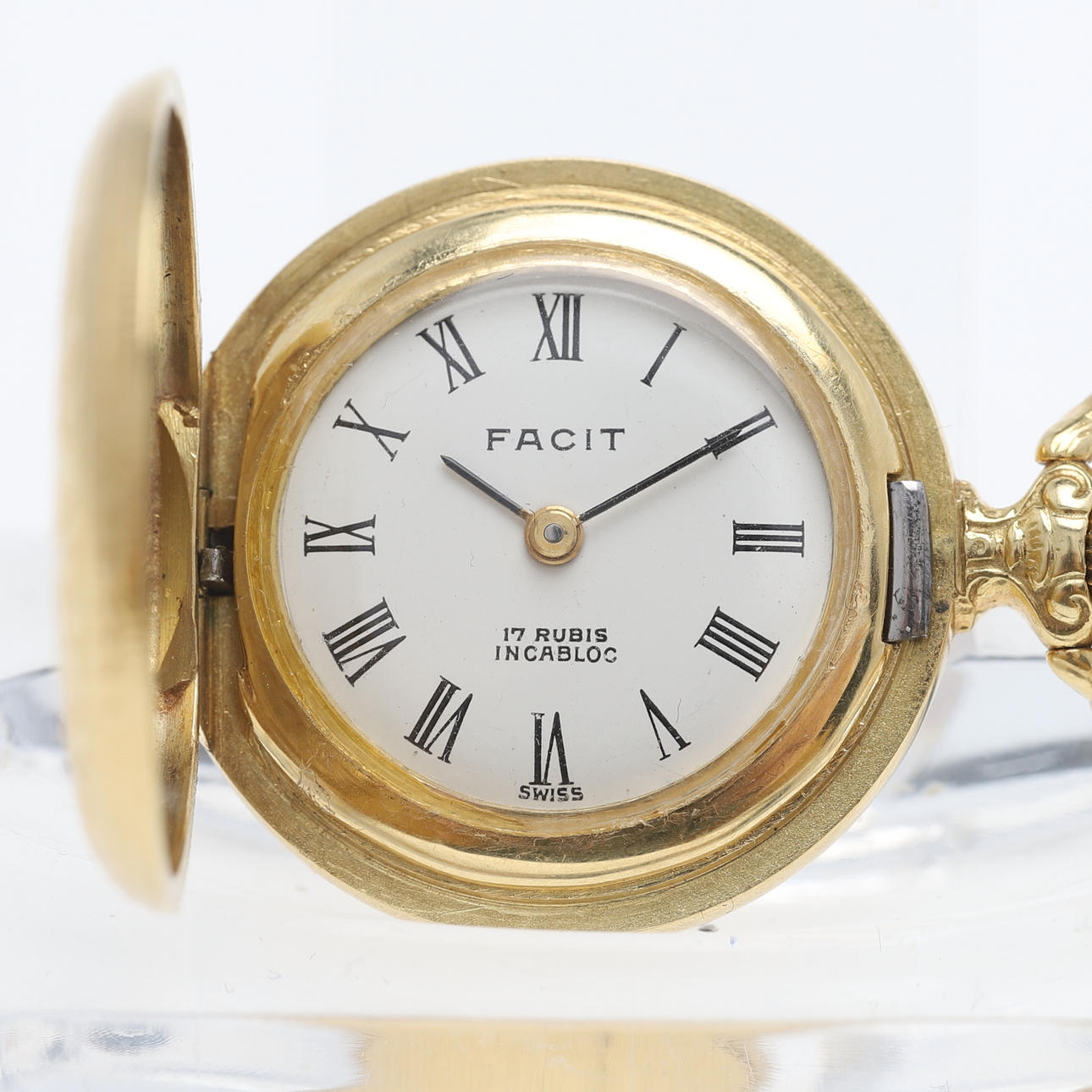 DAMFICKUR, 18k guld, Facit, manuell.
