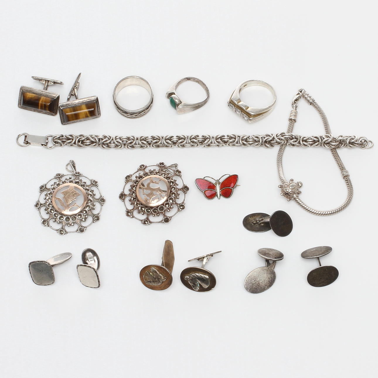 SMYCKEN, silver, 1900/2000-tal.