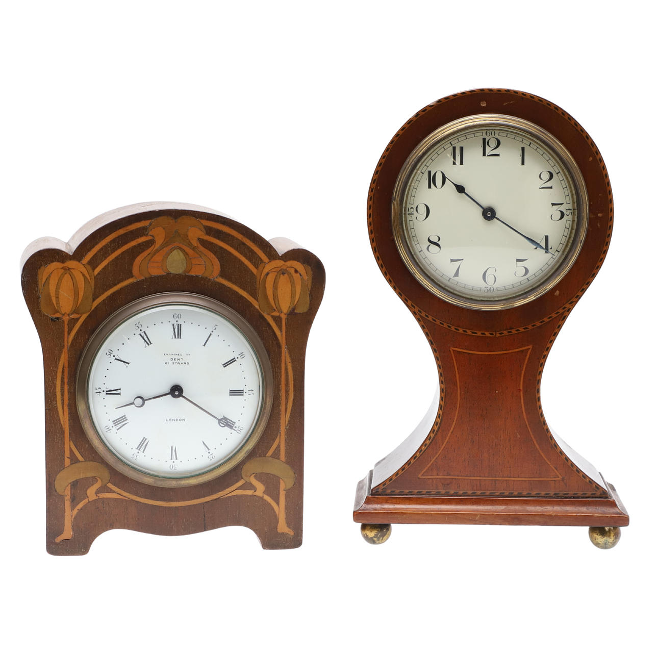 TO INDLAGTE MANTELURE.