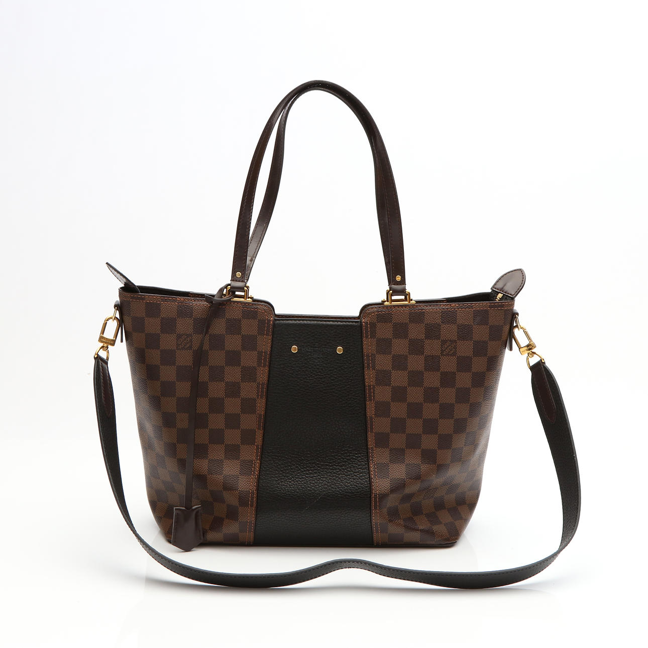LOUIS VUITTON, „JERSEY“ -Tasche, Damier Ebene Canvas.