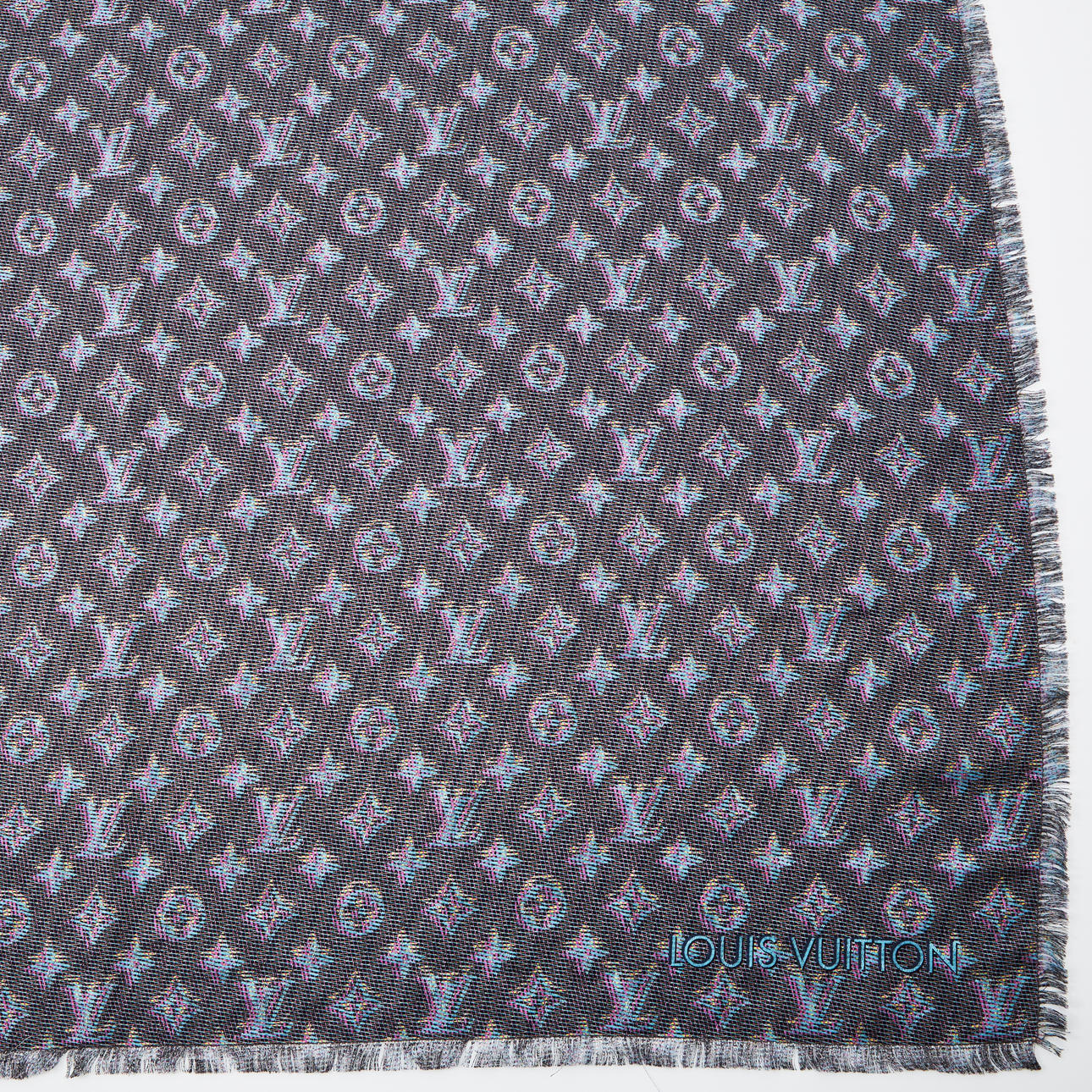 LOUIS VUITTON, Schal, „Damier Monogram LV Pop Schal“.