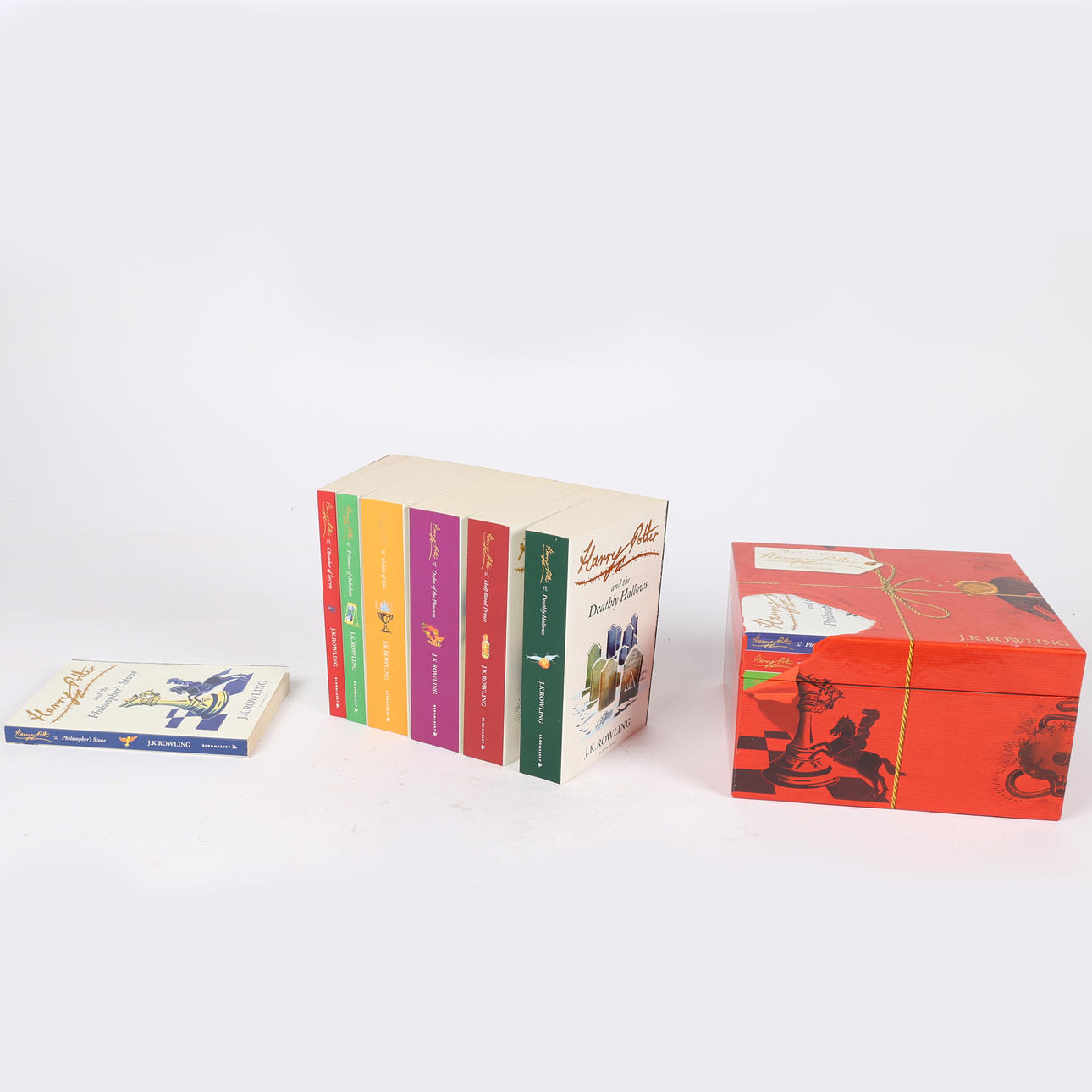 KOMPLETT HARRY POTTER KOLLEKTION PRESENTUPPSÄTTNING.
