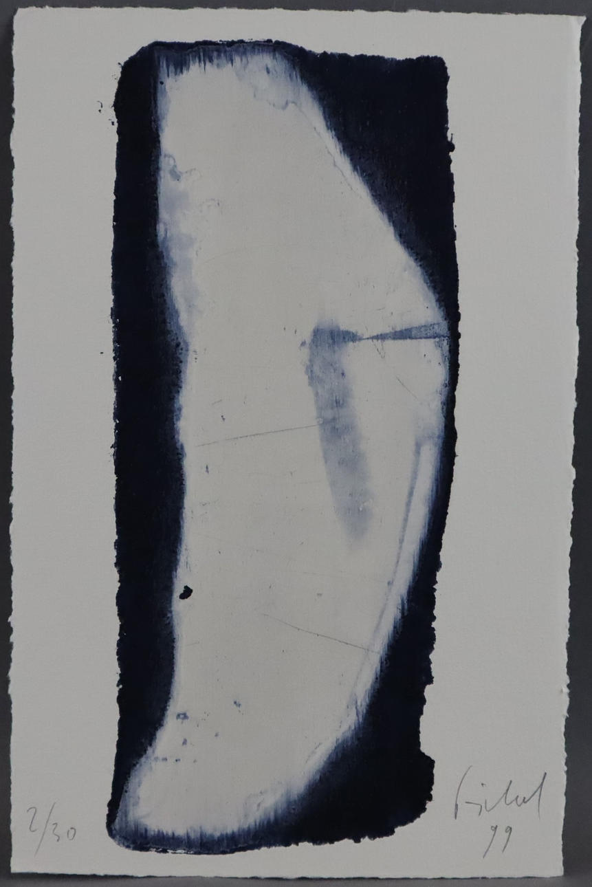 GÖSCHEL, EBERHARD. Untitled, 1999, etching.