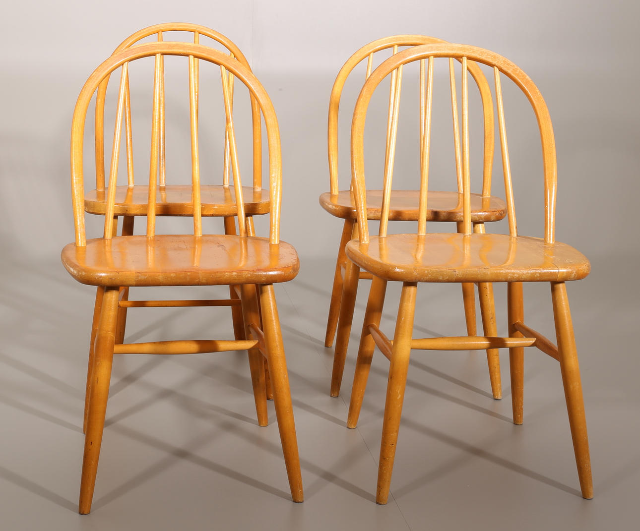 STOLAR, 4 stycken, Edsbyverken 1958.