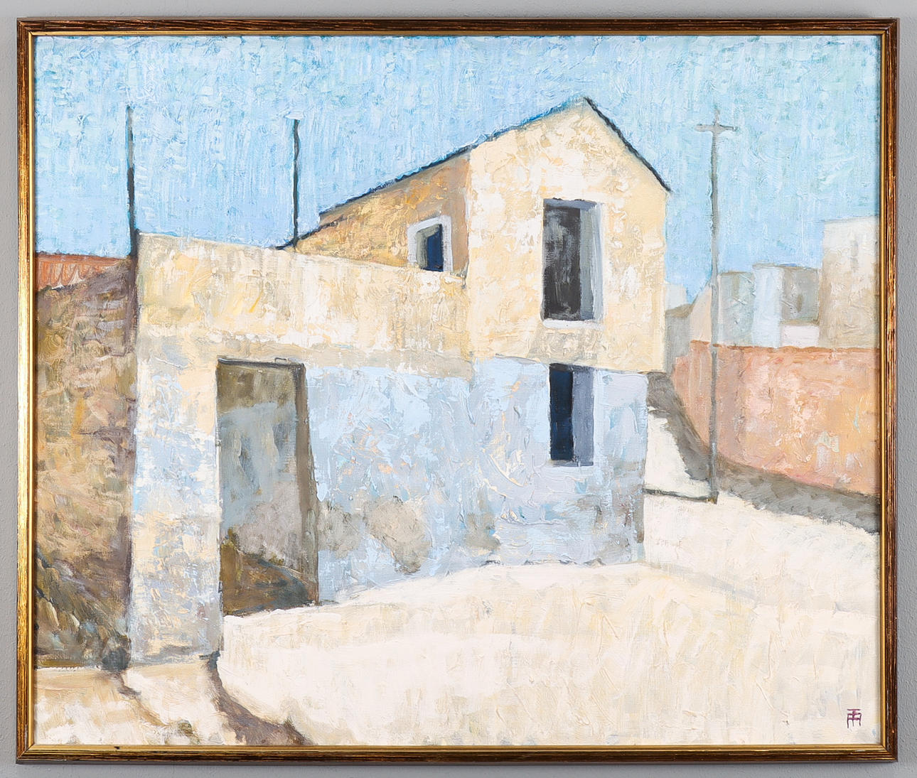 THORE ANDERSSON. Oil on canvas, signed.