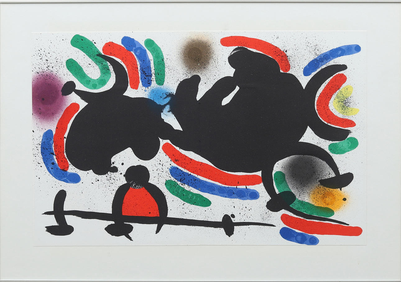 JOAN MIRÓ (1883-1983). Lithograph, unsigned.