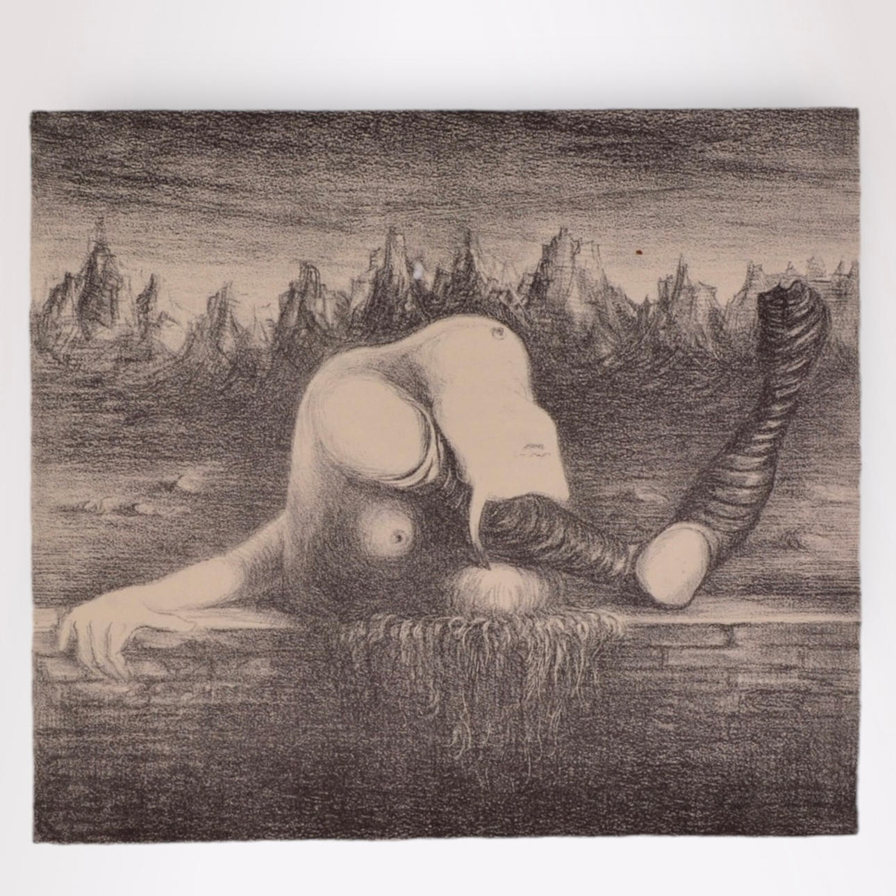 WILHELM FREDDIE. Originale litografier, 6 stykker, Ars kunstserie.