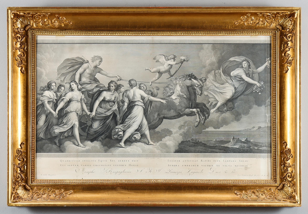 GUIDO RENI. SEGÚN. Copperstick, 1787.